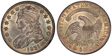 MS62 PCGS grade