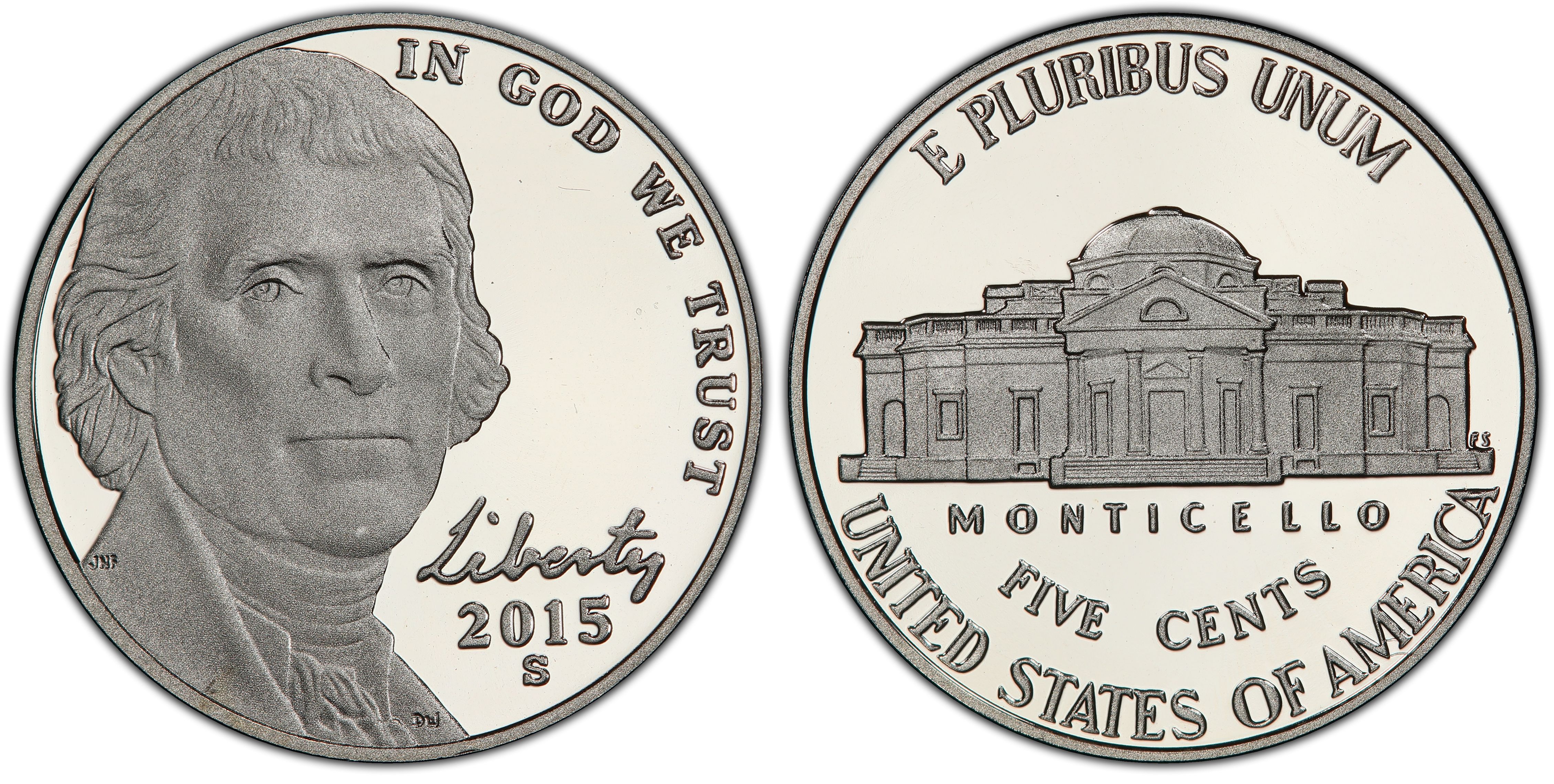 2015-S 5C, DCAM (Proof) Jefferson Nickel - PCGS CoinFacts