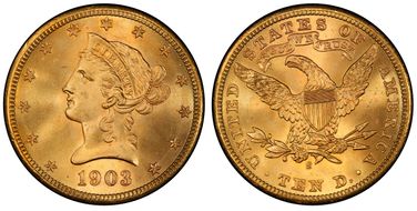 MS66+ PCGS grade