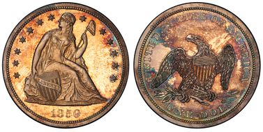 PR64+ PCGS grade