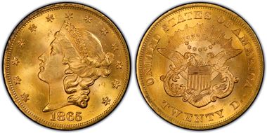 MS64+ PCGS grade