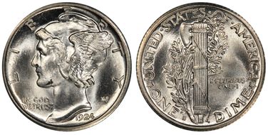 MS65+ PCGS grade