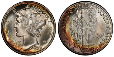 MS68 PCGS grade