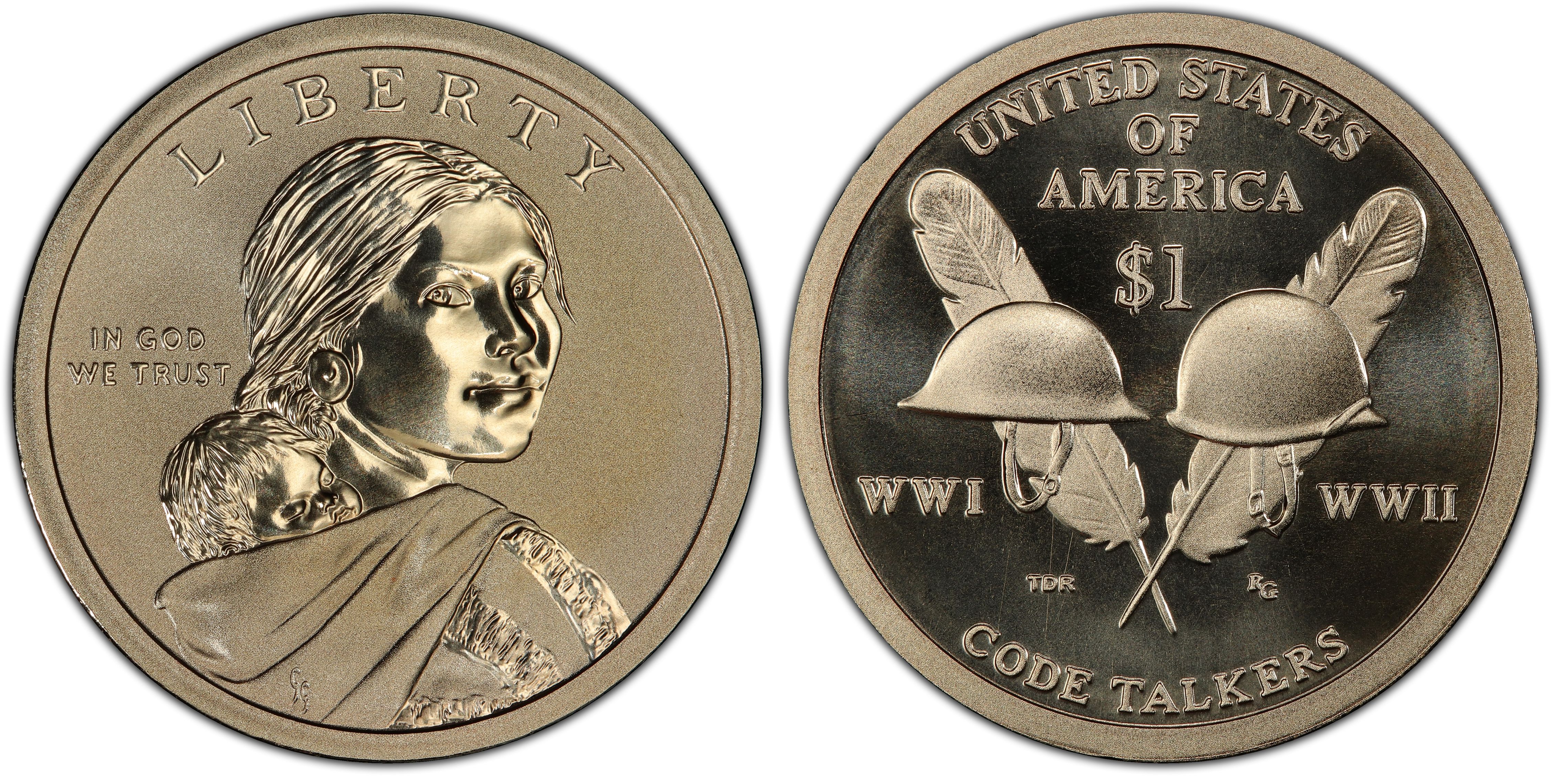 2017 S+S Native American Sacagawea Proof & Enhanced US Coins 