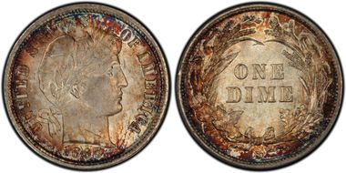  
	MS65 PCGS grade 
