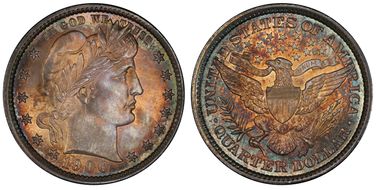 MS67 PCGS grade