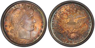 MS67 PCGS grade