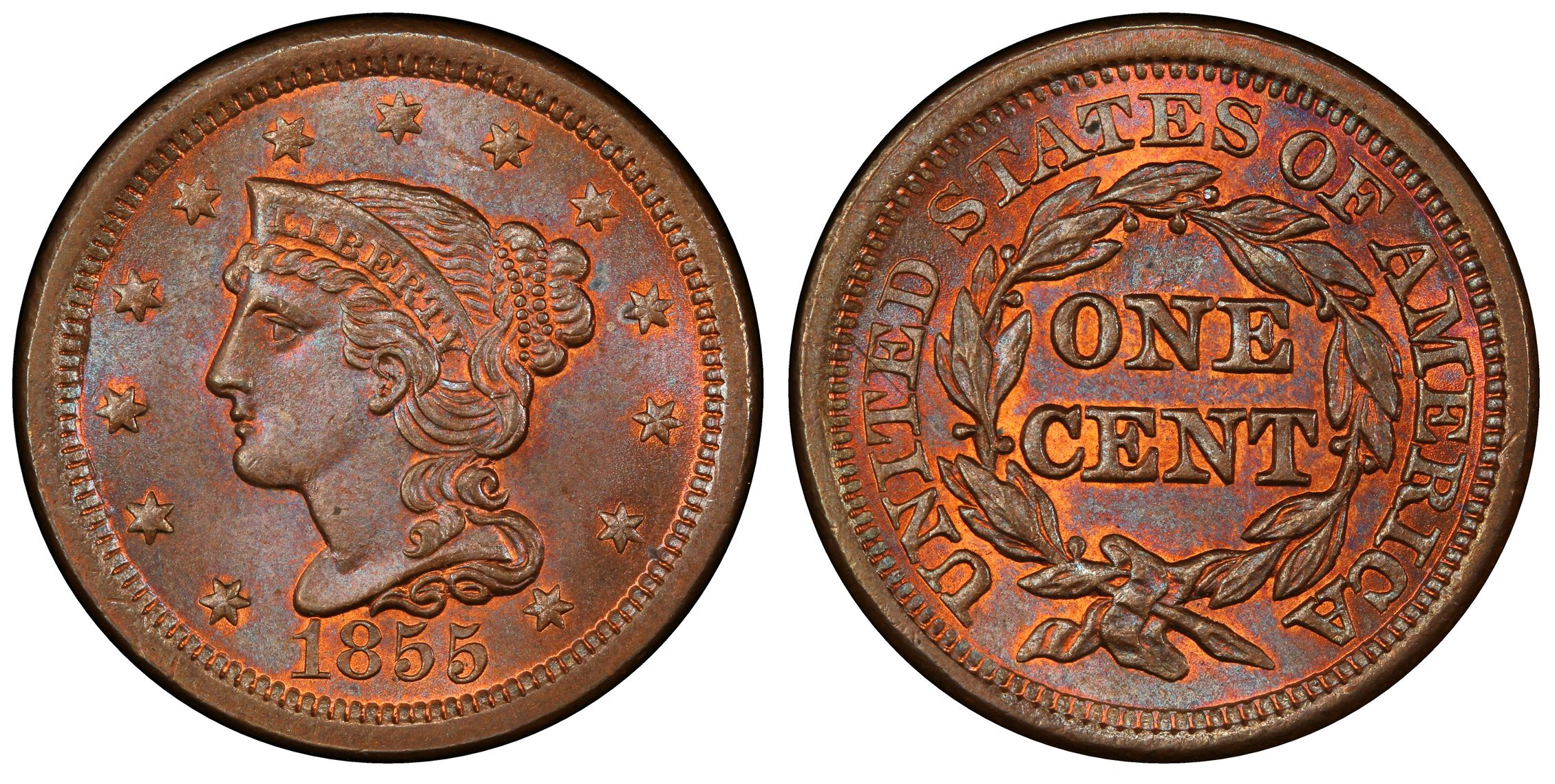 アンティークコイン 硬貨 FINEST 1914-D 1C MS66 BN NGC CAC POP 1