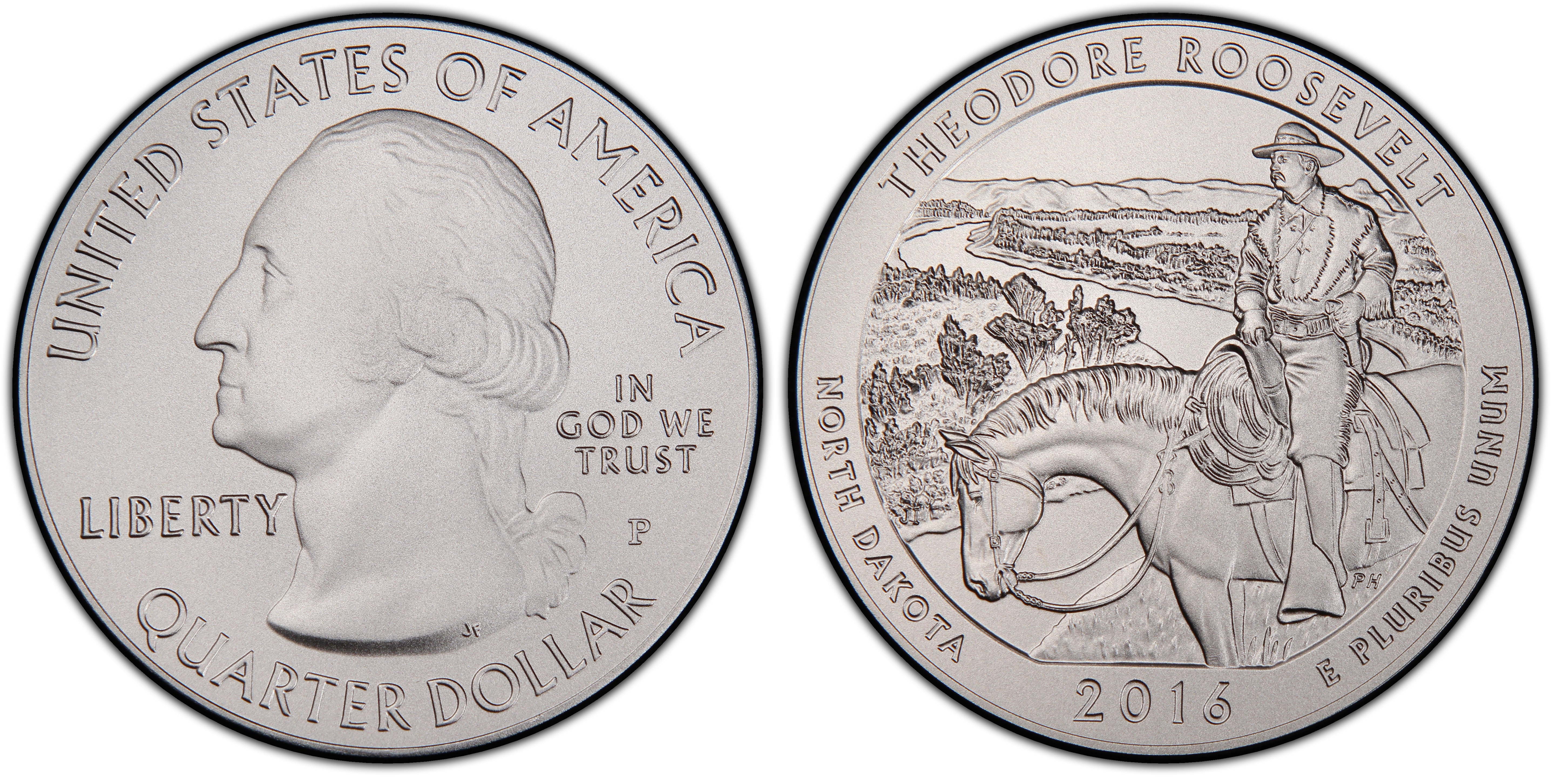 2016 Oz Theodore Roosevelt National Park ATB Silver Coin, 55% OFF