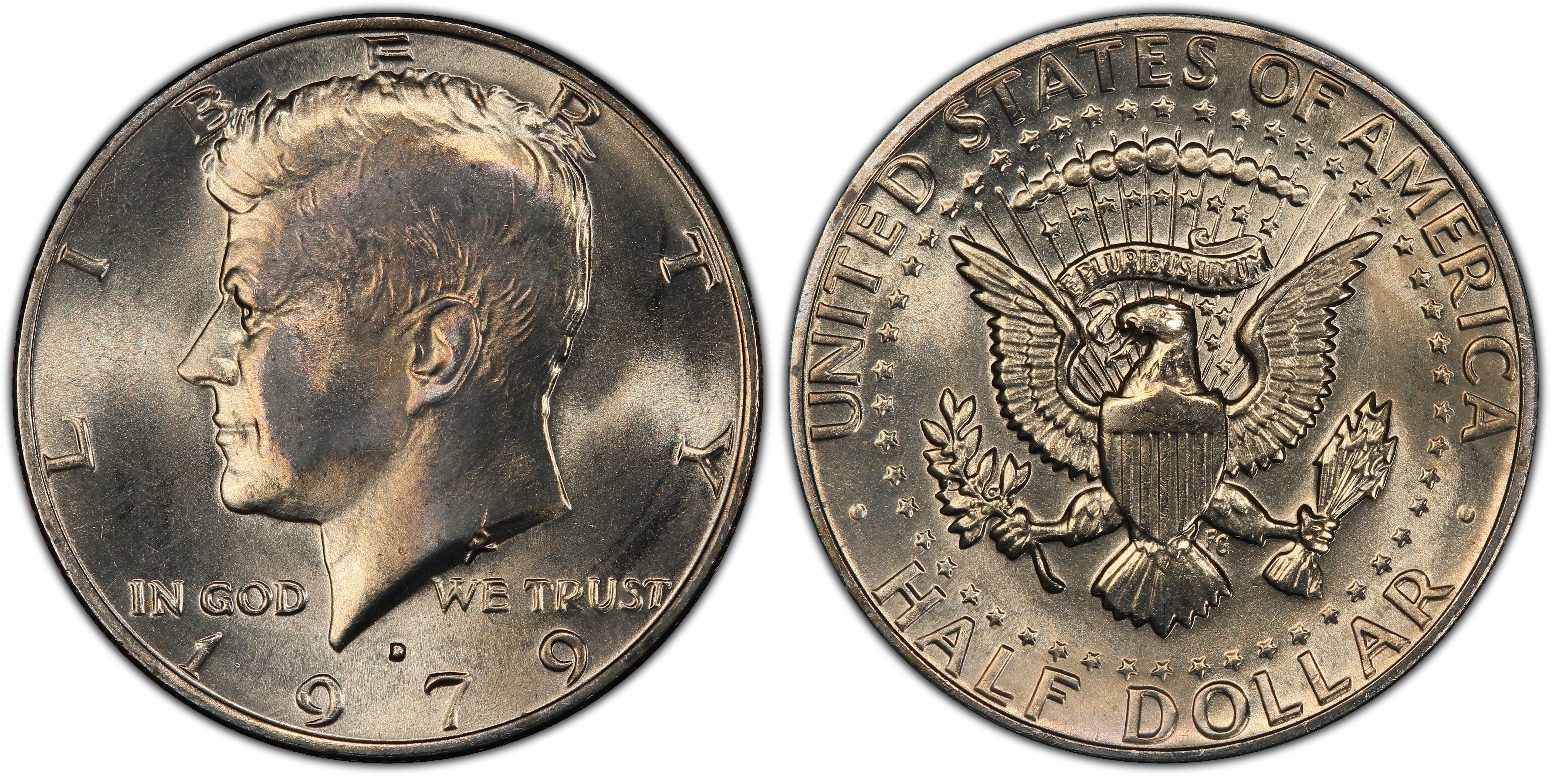 1979-D 50C (Regular Strike) Kennedy Half Dollar - PCGS CoinFacts