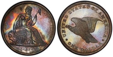 PR64+ PCGS grade