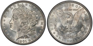  
	MS64 PCGS grade 
