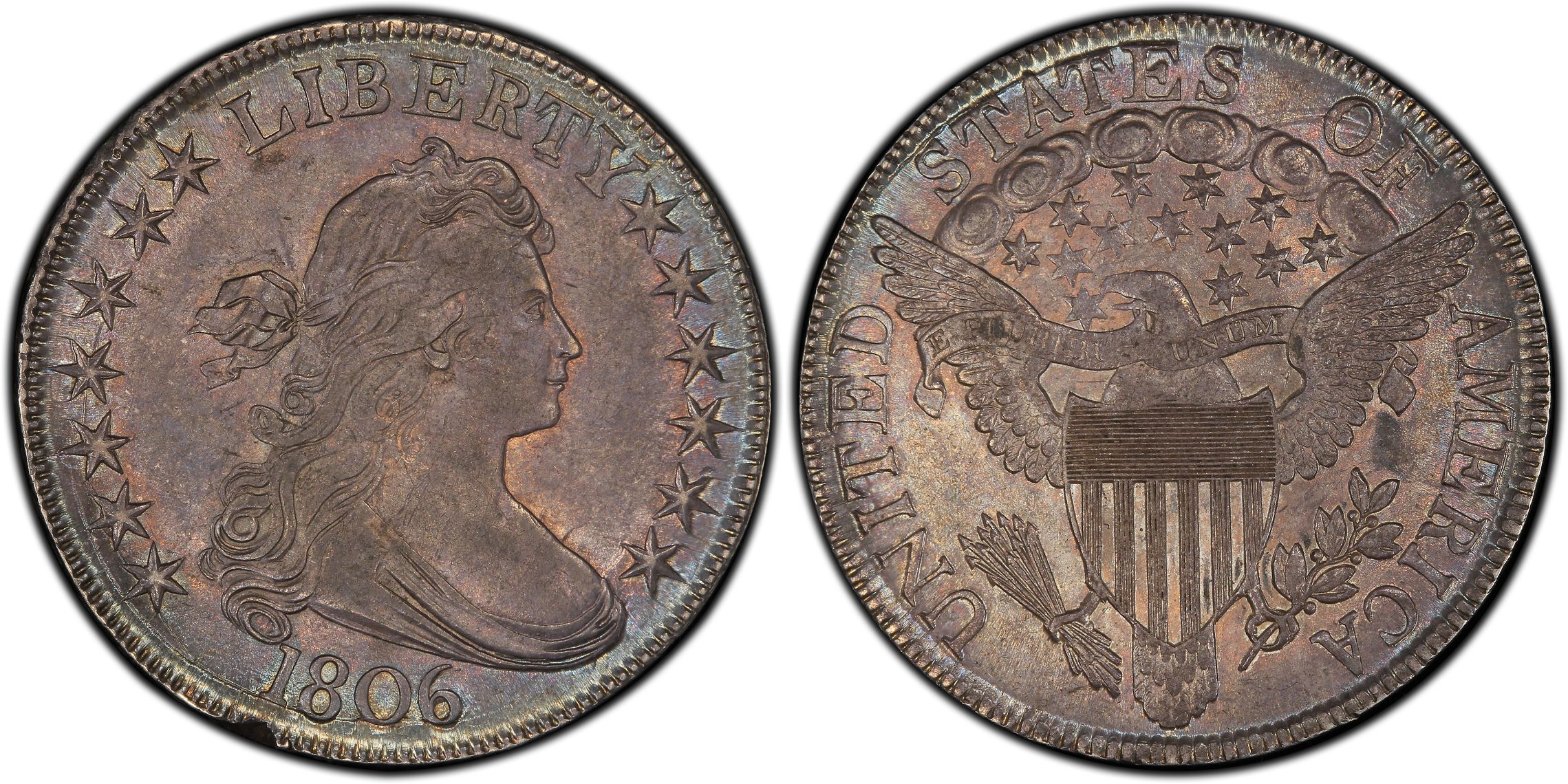 1806-50c-o-115-pointed-6-stem-regular-strike-draped-bust-half-dollar