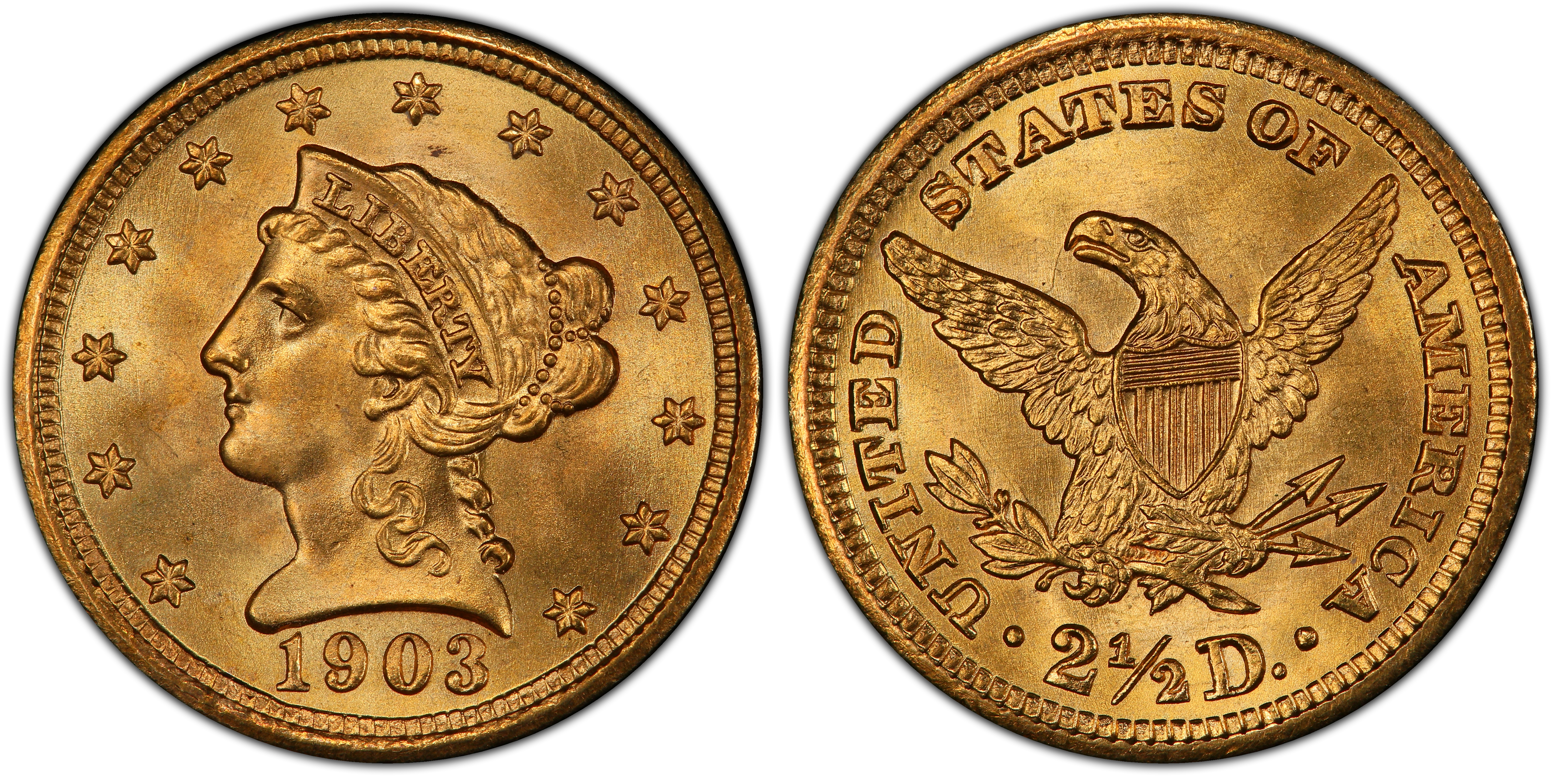 1903 250 Regular Strike Liberty Head 25 Pcgs Coinfacts