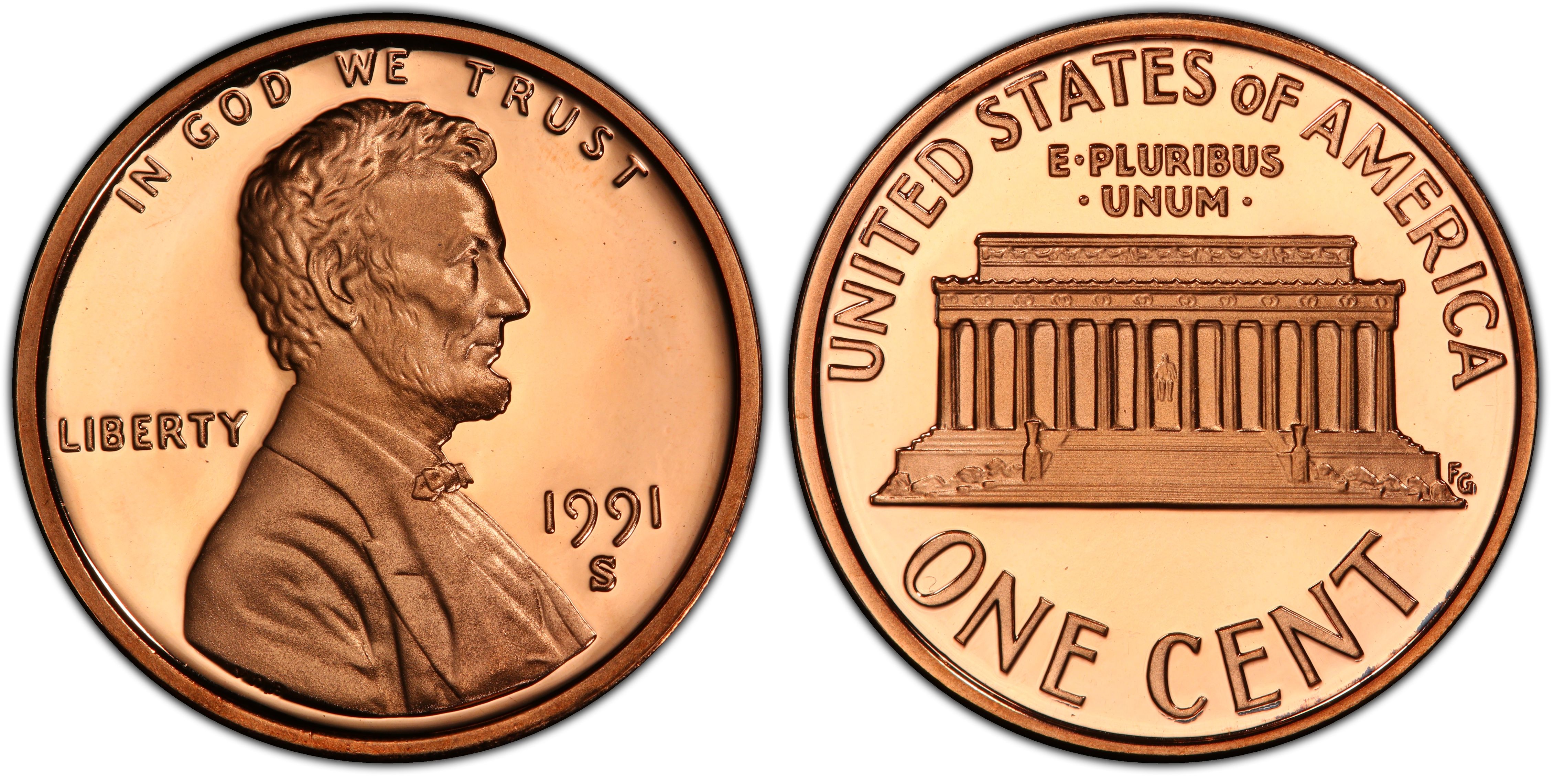 1988-S PCGS PR-69-RD-DCAM proof Lincoln cent deep cameo red 