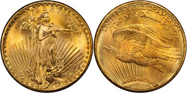 MS67+ PCGS grade