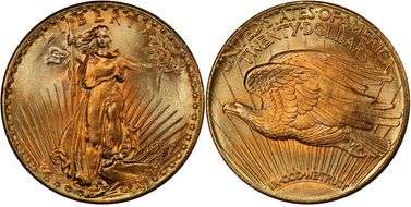 MS67+ PCGS grade