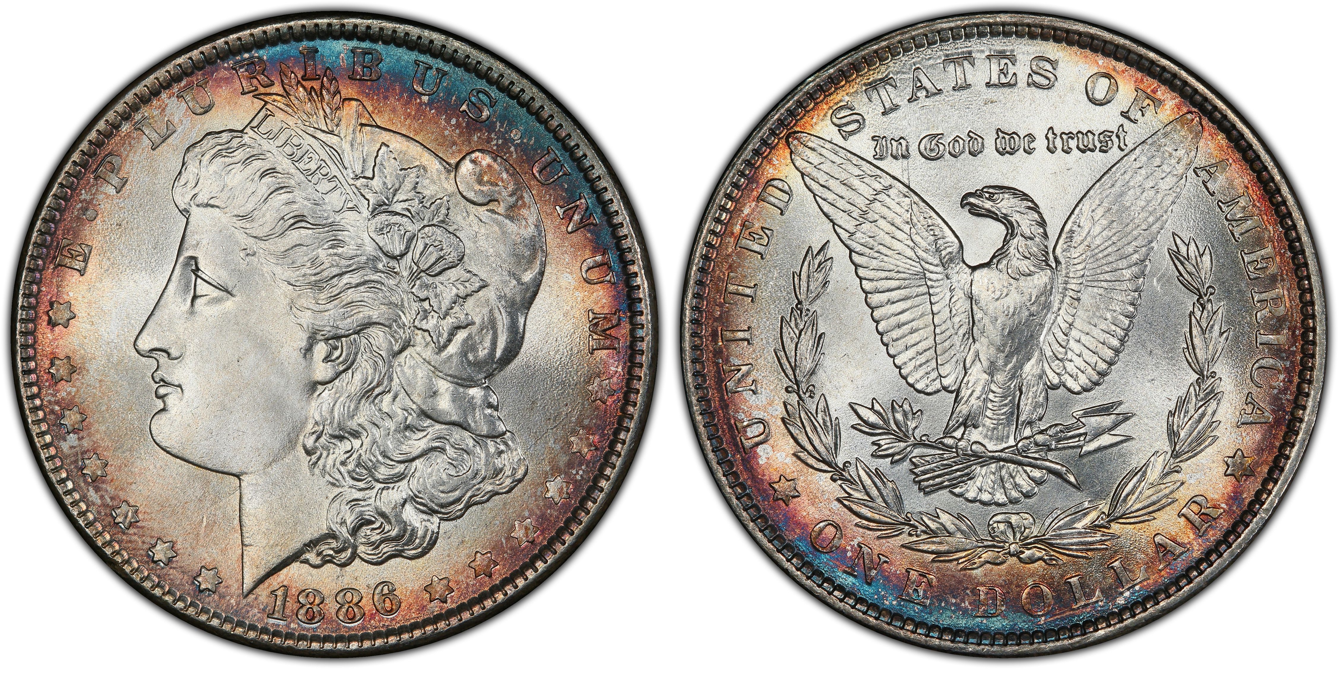 Details about   1886 Morgan Dollar uncirculated 