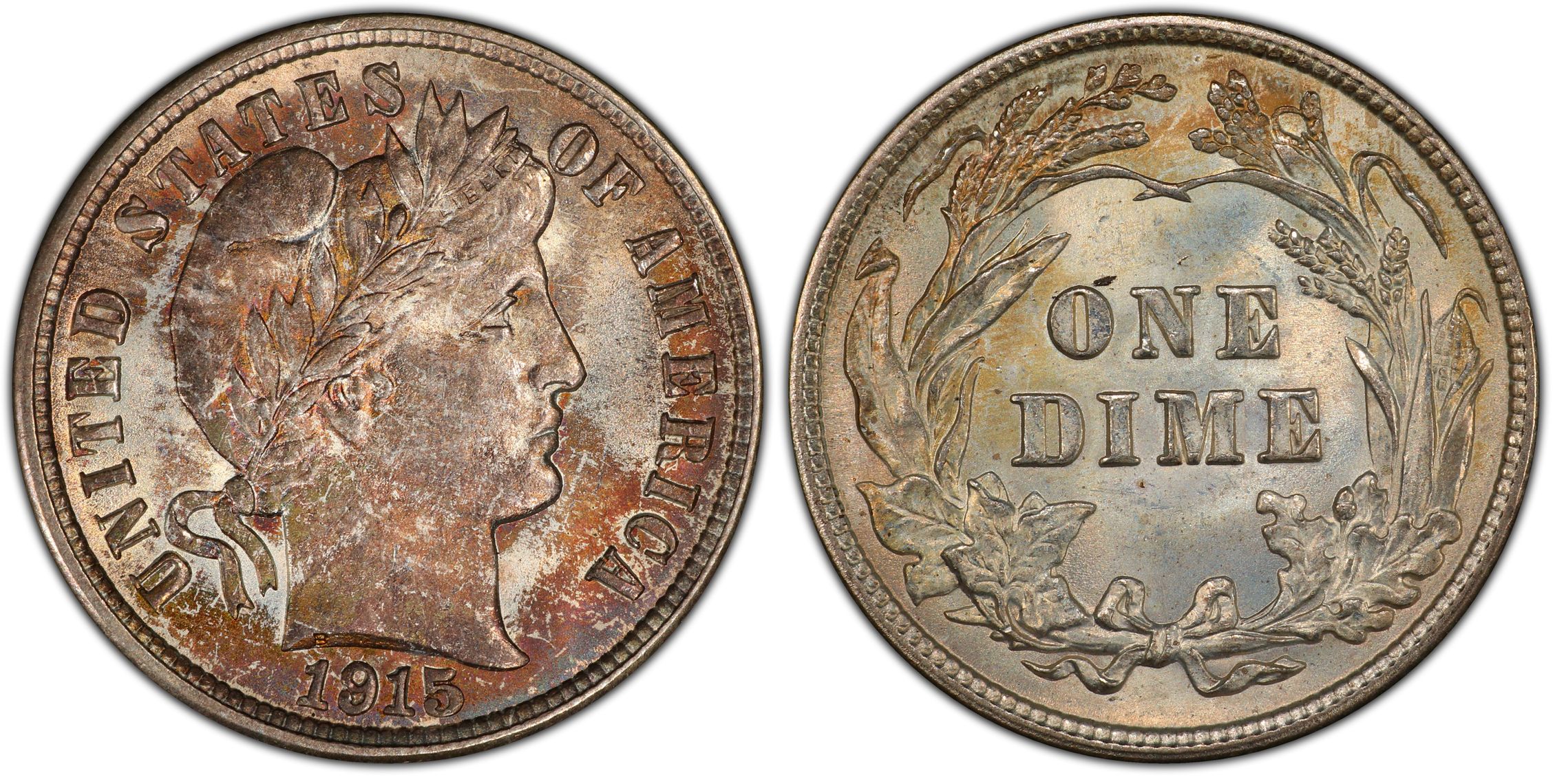 1915 dime value orders