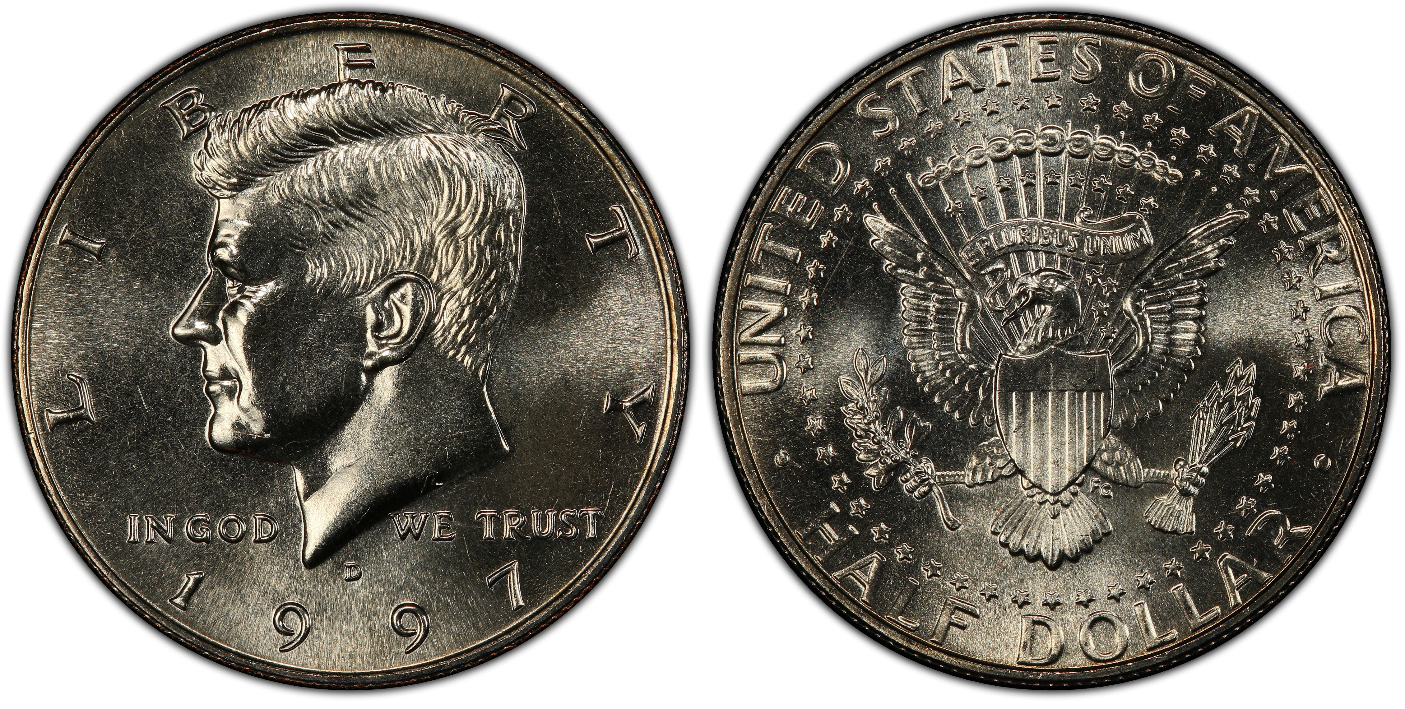 Collectible 1997 KENNEDY HALF DOLLAR JFK 50 Cent Piece **VINTAGE COIN** 