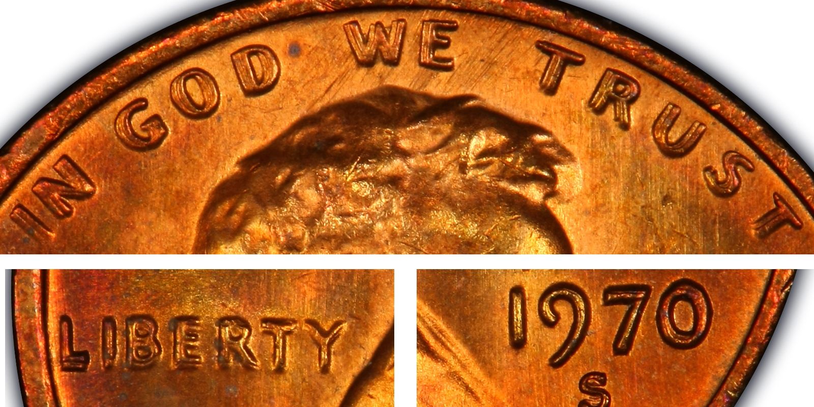 PCGS ValueView | 1970-S 1C Lg Date, Doubled Die Obv. Large Date, BN