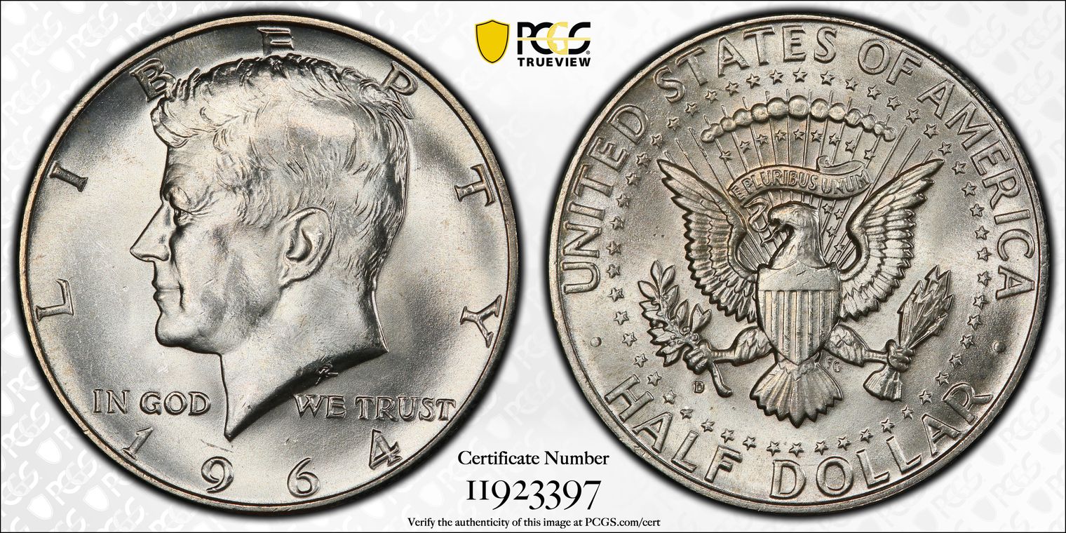 1983 BU Roll Kennedy Half Dollar Coins 20 50c US Coins Philadelphia Clad