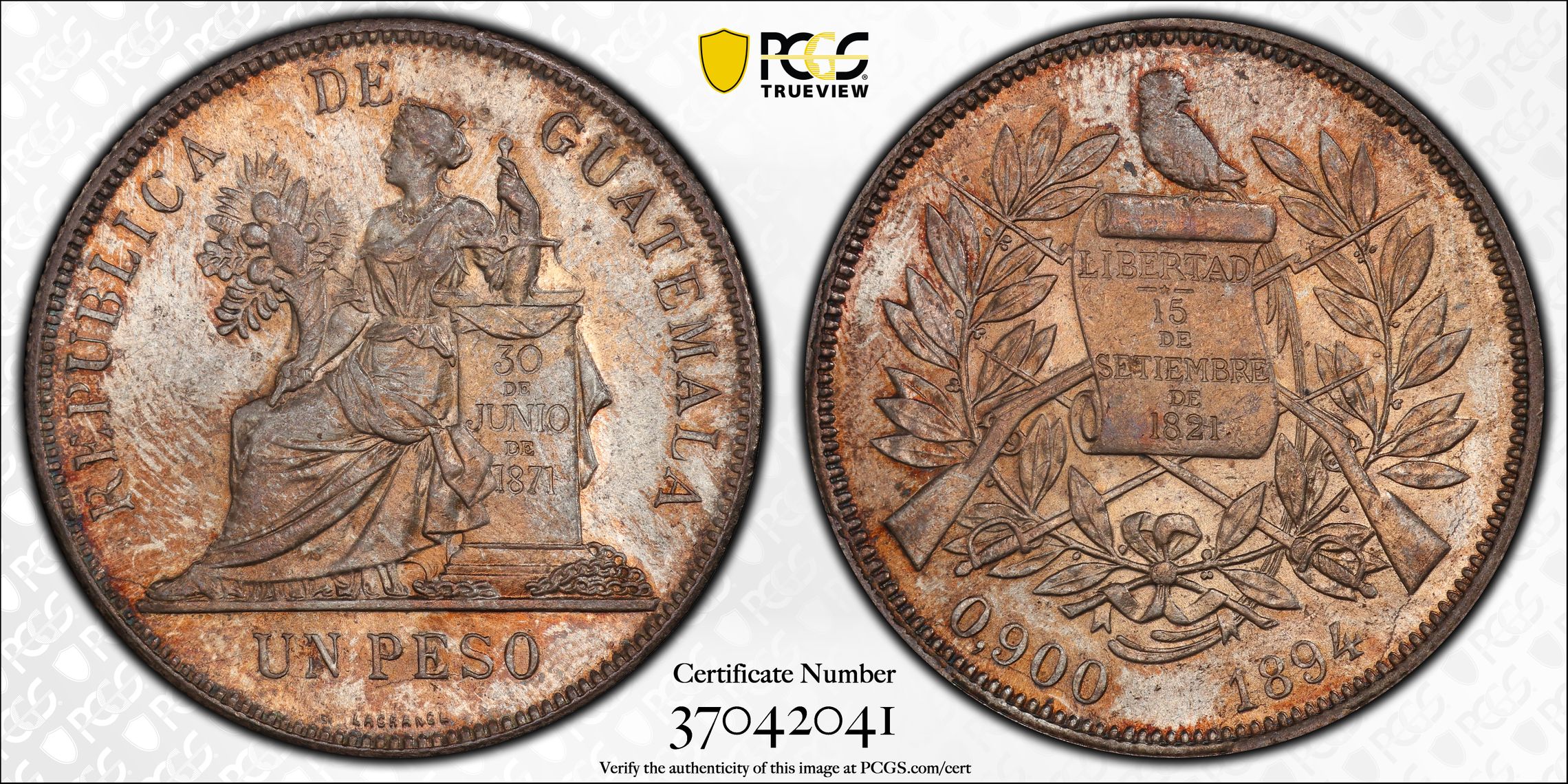 Pcgs Cert