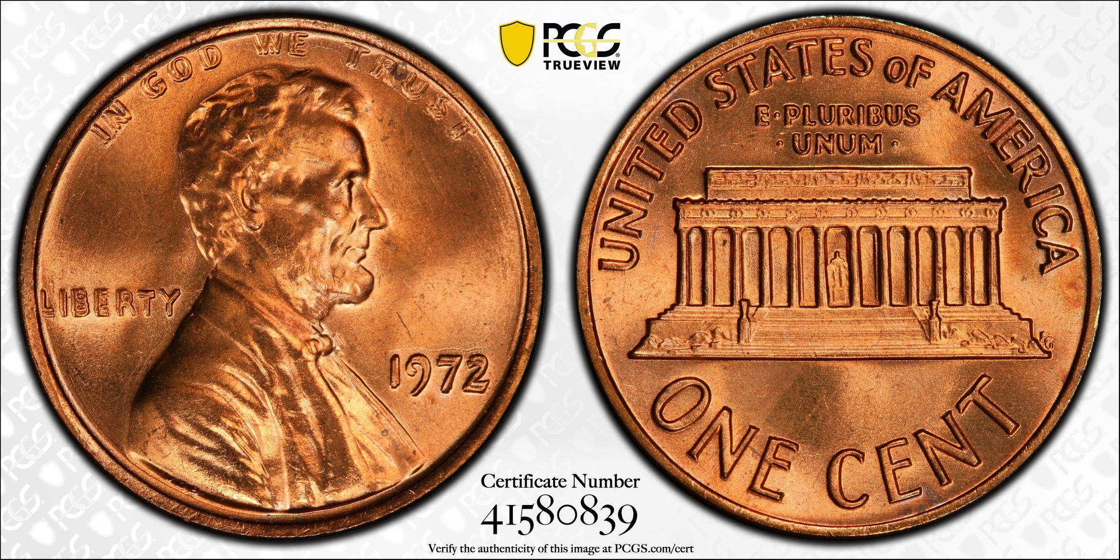 PR67RD 1956 RED LINCOLN PENNY PCGS GRADED 1C PROOF RARE COIN ONE CENT PR 67 RD 
