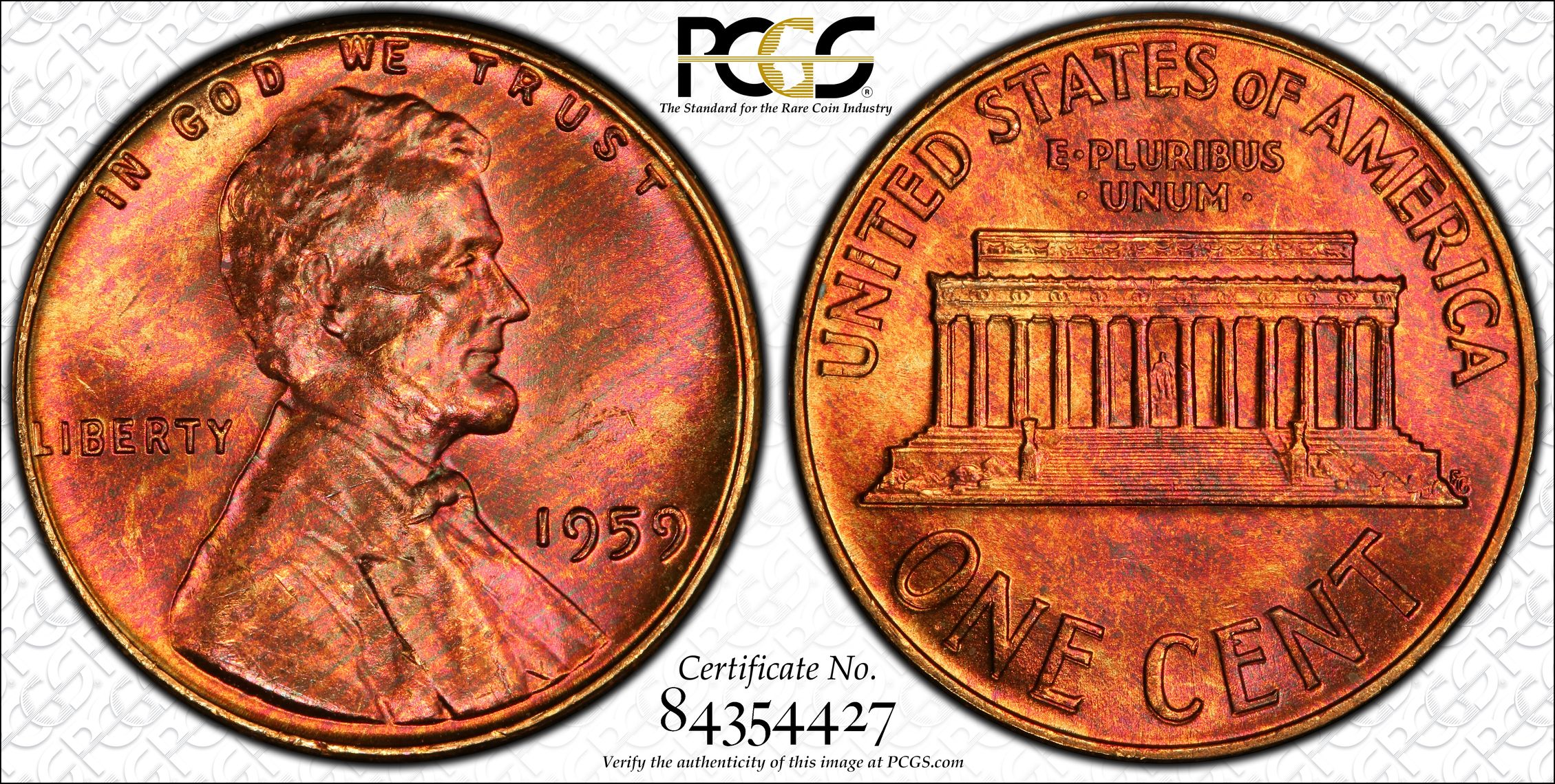 Pcgs Cert